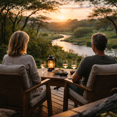 Sunset over the Nile